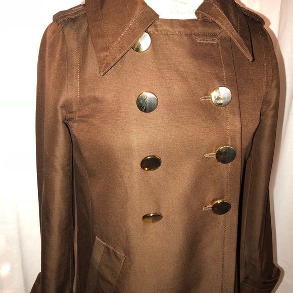 Marc Jacobs Brown Pea Coat - Picture 2 of 8